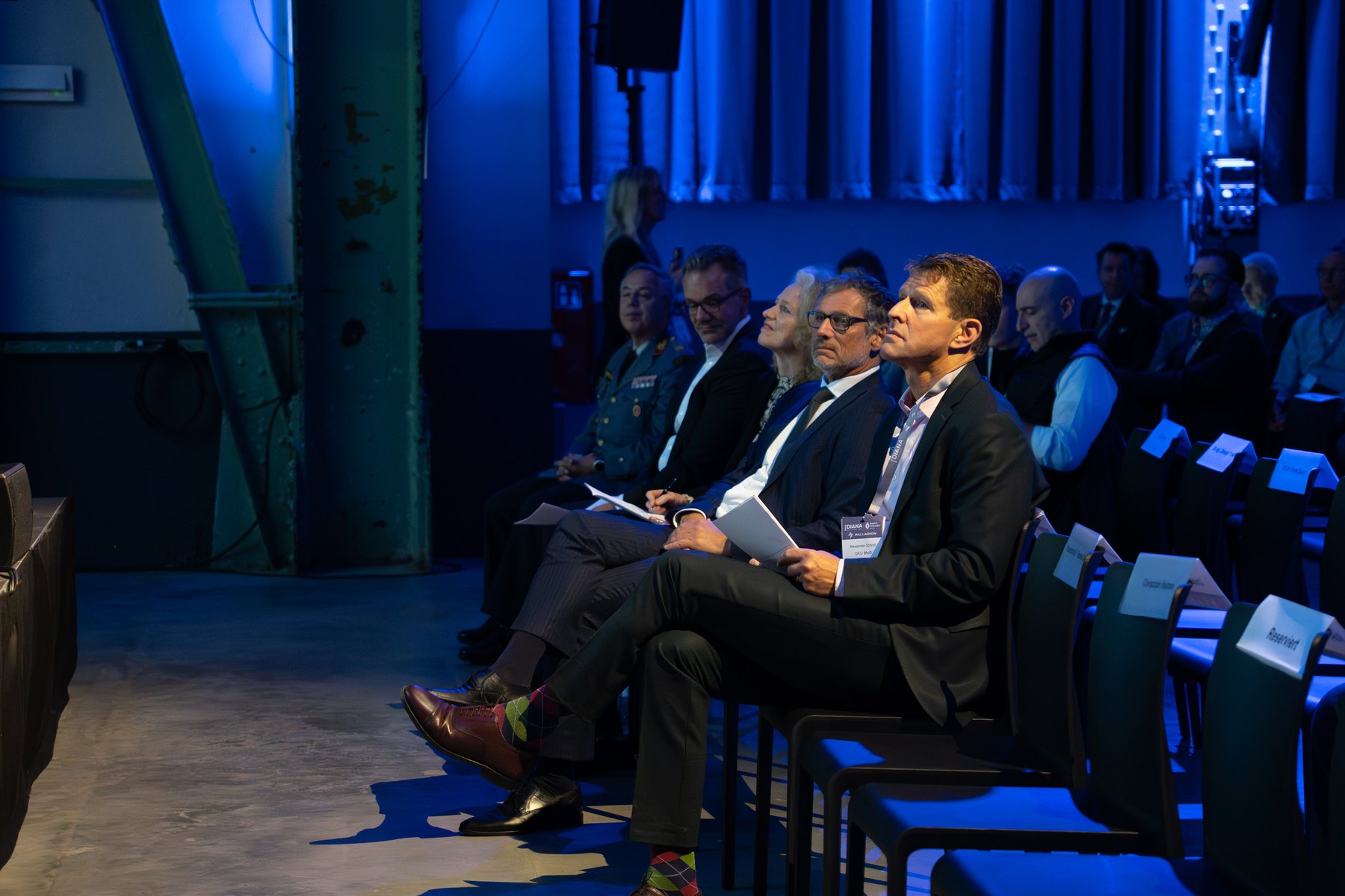 Kesselhaus und Publikum als Defence-Tech-Ort