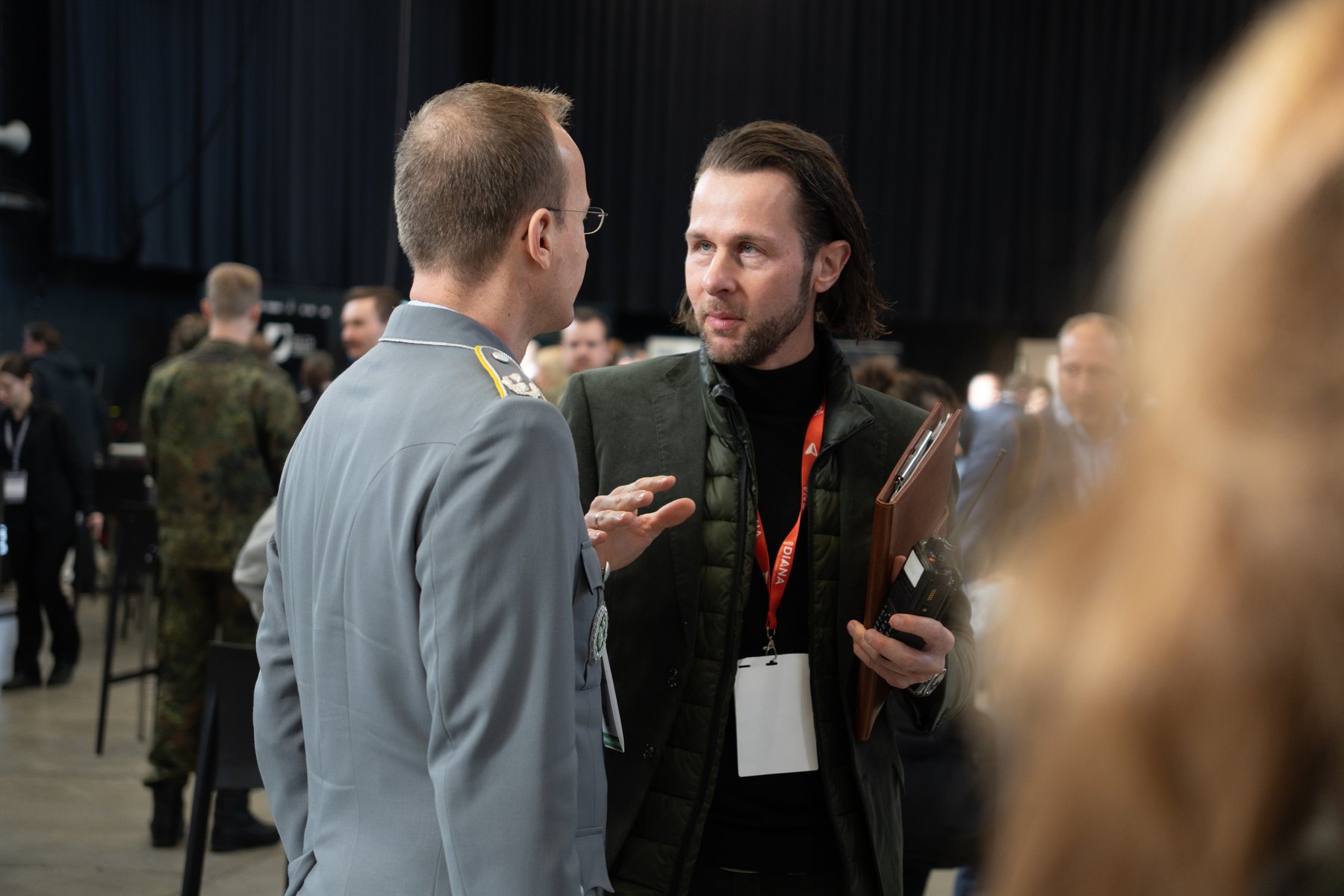 Thomas Kurz im Dialog zwischen Bundeswehr und Technik